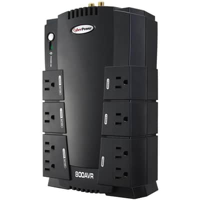 CyberPower AVR Computer Battery Backup, 800VA 450W UPS, 8 Outlets image 6