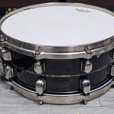 Tama 14"x 6" Starclassic G-Maple in Black Cherry with Abalone Inlay image 3