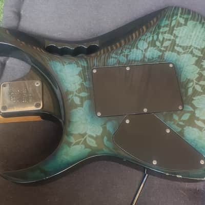 Ibanez JEM77-BFP Steve Vai Signature Blue Floral Pattern image 9