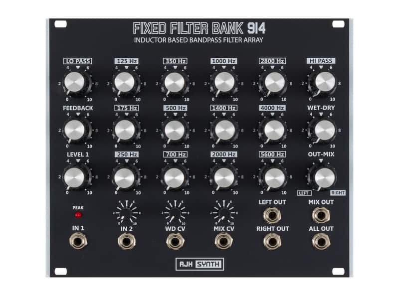 AJH Synth Fixed Filter Bank 914 (Black) [USED] image 1