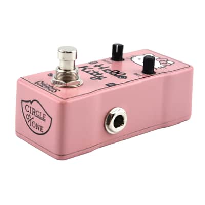 Circle of Tone CHORUS Guitar Effect Pedal True Bypass DEPTH/RATE Hello Kitty Series image 4