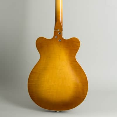 Kay K-775 Jazz II Thinline Hollow Body Electric Guitar (1961), original two-tone hard shell case. image 2