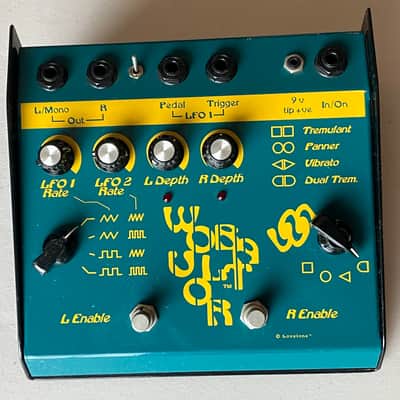 Lovetone Wobulator Tremolo/Vibrato/Panner pedal image 1