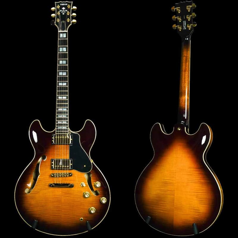 Yamaha SA2200 Semi-Hollow Electric Guitar - Brown Sunburst image 1