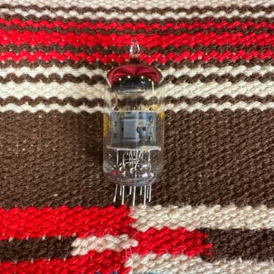 Vintage Amperex by GE 12AT7 Preamp Tube ECC81 Valve Made In USA #180 image 3