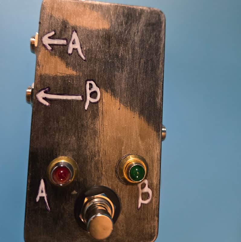 Handmade A/B Switcher 2025 - black and silver image 1