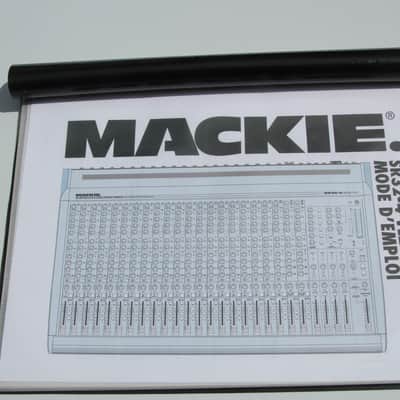 Mackie SR24.4-VLZ Pro SR Series 24x4x2 4-Bus Mixing Console 2001 - 2005 - Dark Gray image 7