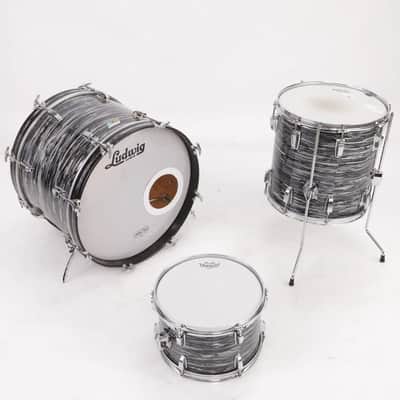 Ludwig No. 988 Downbeat Outfit 8x12 / 14x14 / 14x20" Drum Set (3-Ply) 1969 - 1976