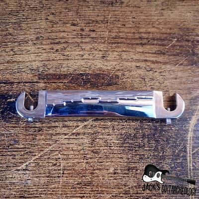 Gibson Custom Shop Wraparound Lightning Bolt Tailpiece (2020s - Nickel) image 1