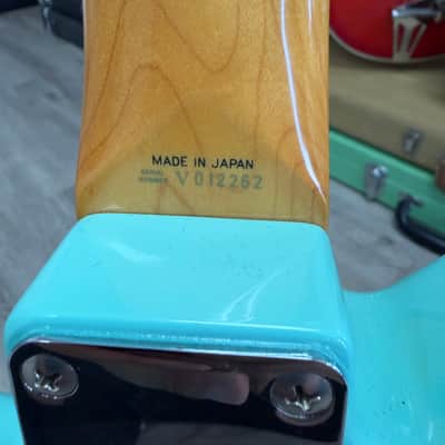 *1996 MIJ* Fender Jag-Stang MIJ Sonic Blue image 10