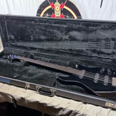 PRS Paul Reed Smith Bass-4 iv Fretless (likely de-fretted) 4-string Bass with Case 1987 image 1