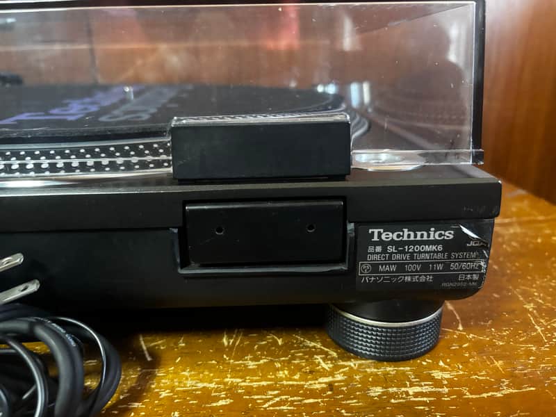 Technics SL-1200MK6-K Direct Drive Turntable - Black w/ EPC-U1200
