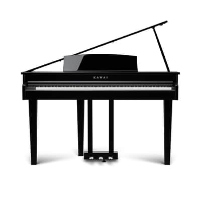 Kawai DG30 88-Key Digital Grand Piano with Responsive Hammer III, Ebony Polish - Open Box Demo Unit image 3