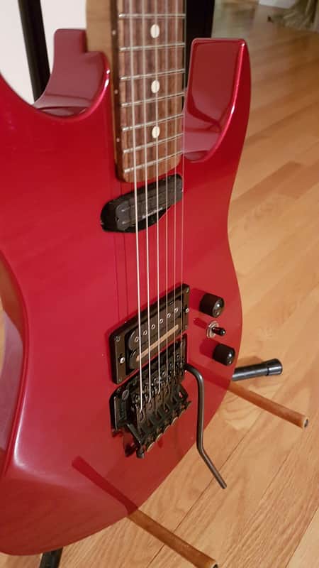 Partscaster Ibanez/kramer 1980's Red image 1