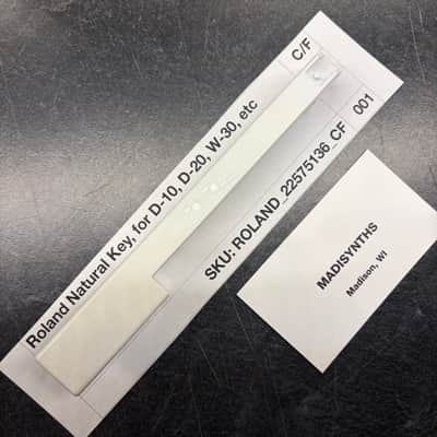 ORIGINAL Roland Replacement C/F Key, Unweighted (22575136) for Juno-1, D-10/20, HS-10, W-30, etc