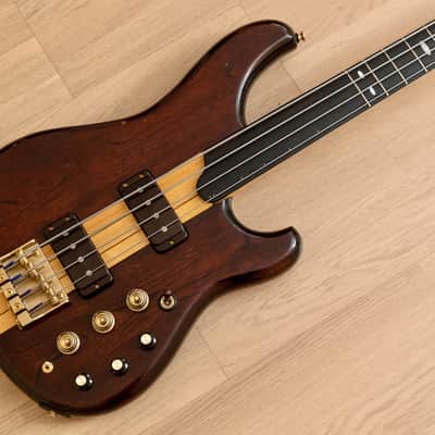 1981 Ibanez Musician MC-924H Vintage Hybrid Fretted & Fretless Bass, AJ10 Alphonso Johnson Signature image 1