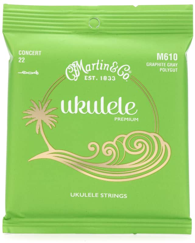 Martin 41Y18M610 Premium Polygut Concert Ukulele Strings (5-pack) image 1