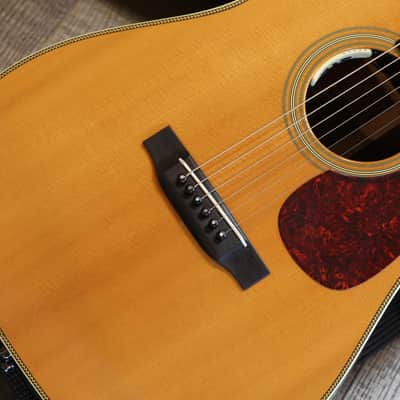 1995 Martin Custom HD-28 S 12-Fret Slotted LR Baggs Acoustic Guitar Natural + OHSC image 4