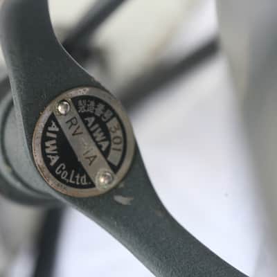 Aiwa RV-1a NHK Ribbon Microphone Tariffs paid image 9