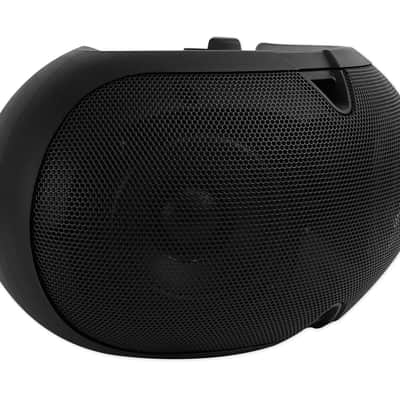 4 Rockville D4-16 Black Dual 4" 16 Ohm Commercial/Restaurant Wall Mount Speakers image 6