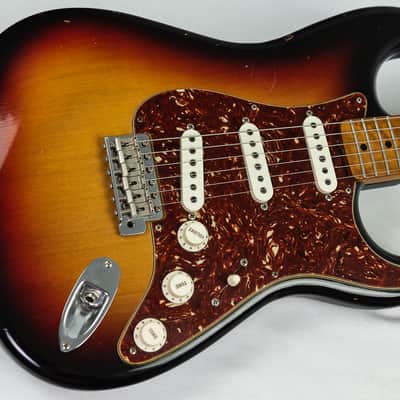 Fender Custom Shop Vintage Custom 56 Strat 3TSB Relic - 3 Tone Sunburst image 11