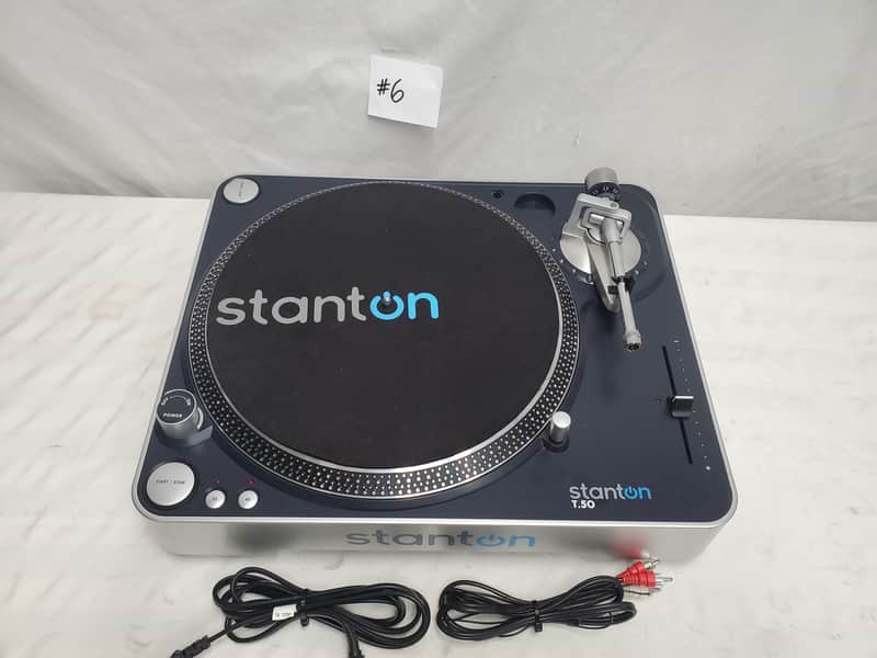 Stanton T.50 Belt Drive Turntable #6 Good Used Working Condition