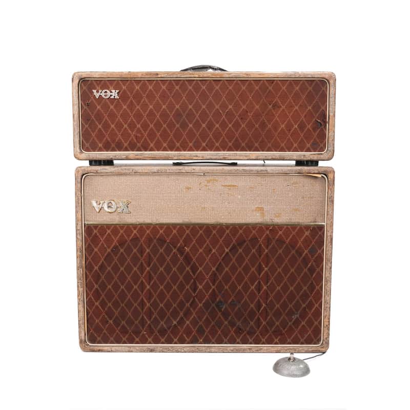 1962 – 1963 Vox AC-30 Super Twin 3-Channel 30-Watt 2×12″ Piggy…