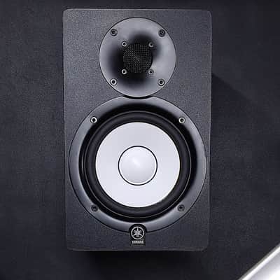 Yamaha HS50M Powered Studio Monitor (Pair) Black image 1