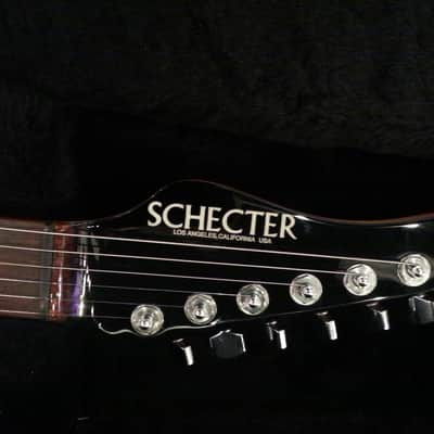 Schecter USA original Masterworks #5, NOS 1998 Toulouse-Lautrec Custom Graphic image 5