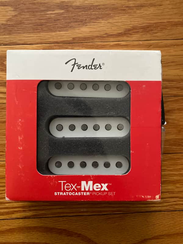 Fender 099-2131-000 Tex-Mex Stratocaster Pickup Set 2010s - White image 1