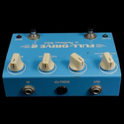 Fulltone Full Drive 2 Overdrive Pedal - Blue USA EDITION image 3
