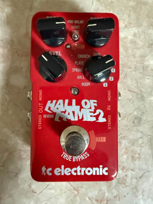 TC Electronic Hall of Fame 2 Reverb - Red