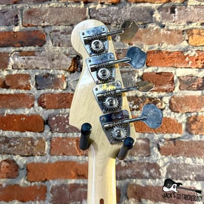 Fender P-Bass *MIJ* Electric Bass w/GB (1990s - Candy Apple Red) image 8