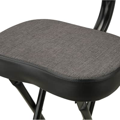 Fender 351 Pick Back Stool / Guitar Stand Combo w/Padded Seat #0991802006 - NEW image 4