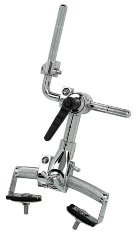 DWCP7771 Bass Drum Mounted Retro Rail Mount, Chrome image 1