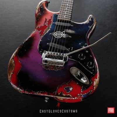 Fender Stratocaster Contemporary E Series Floyd Rose System1 Flip Flop Finish Heavy Aged Relic Rare image 1