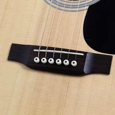 Used Martin DC1E Dreadnought Acoustic Electric Guitar Natural image 9