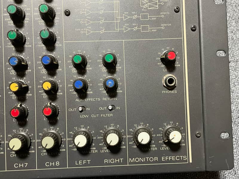 Maxon RM-804X アナログミキサー 「NCNR」 Processing Synths and Drum Machines through a Vintage Maxon Mixer
