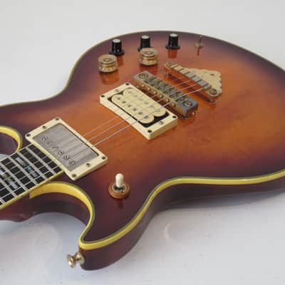 1977 Ibanez 2622 Artist EQ Electric Guitar in Sunburst with Case image 8