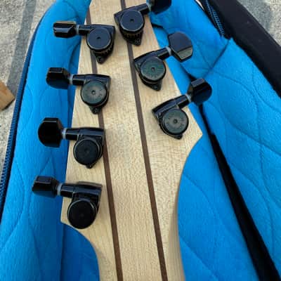 Caparison Dellinger 7 FX-AM 2019 - Dark Matte Black image 12
