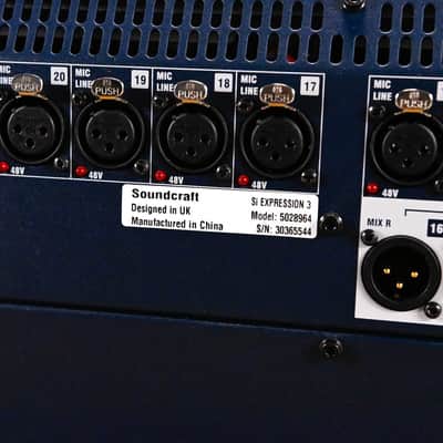 Soundcraft Si Expression 3 32-Channel Digital Mixer CG01X6L image 11