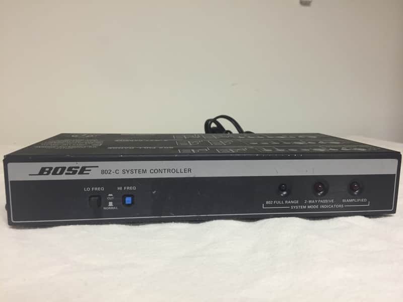 【希少】BOSE 802-C システムコントローラー Bose 802-C System Controller Pro Audio Equipment Very Good | eBay