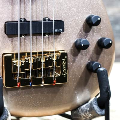 Spector Doug Wimbish USA Signature True Champagne 4-String Electric Bass w/Case image 8