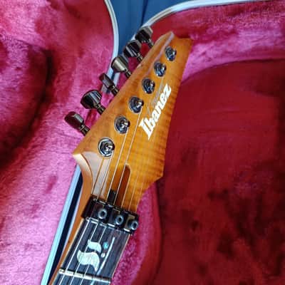 Ibanez RG7570Z-BBE J. Custom 2013 - 2017 - Bright Brown Rutile image 3
