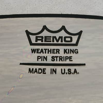 NOS Remo Weather King Pinstripe Made In USA 28" 1980s image 2