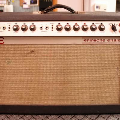 Vintage 1960's Epiphone Ensign Tube Amp image 2