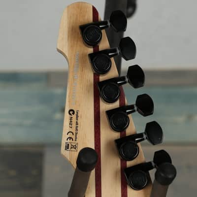 ESP LTD M-1000 Multi-Scale - See Thru Black Satin image 2