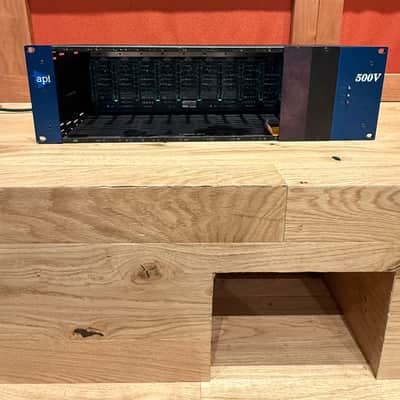 API 500VPR 10-Slot 500 Series Rack with L200 PSU 2019 - Present - Black image 1