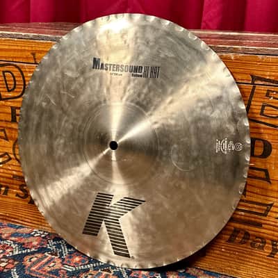 14" Zildjian K Mastersound Hi-Hat Cymbal Pair 1226g/1418g *Video* image 9