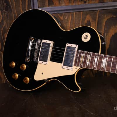 Gibson Custom 1957 Les Paul Standard All Ebony Murphy Lab Light Aged image 12
